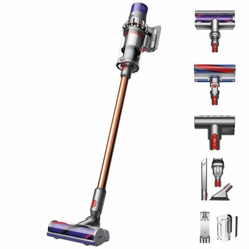 Вертикальный беспроводной пылесос Dyson Cyclone V10 Absolute SV27 2023 EU NickelCopp цвет никельмедный 61867₽