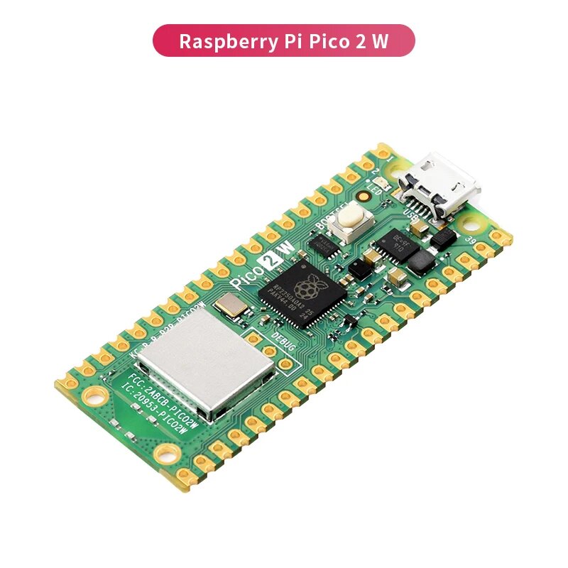 SHCHV Raspberry Pi Pico 2 W RP2350 Микроконтроллер, Pico 2 W