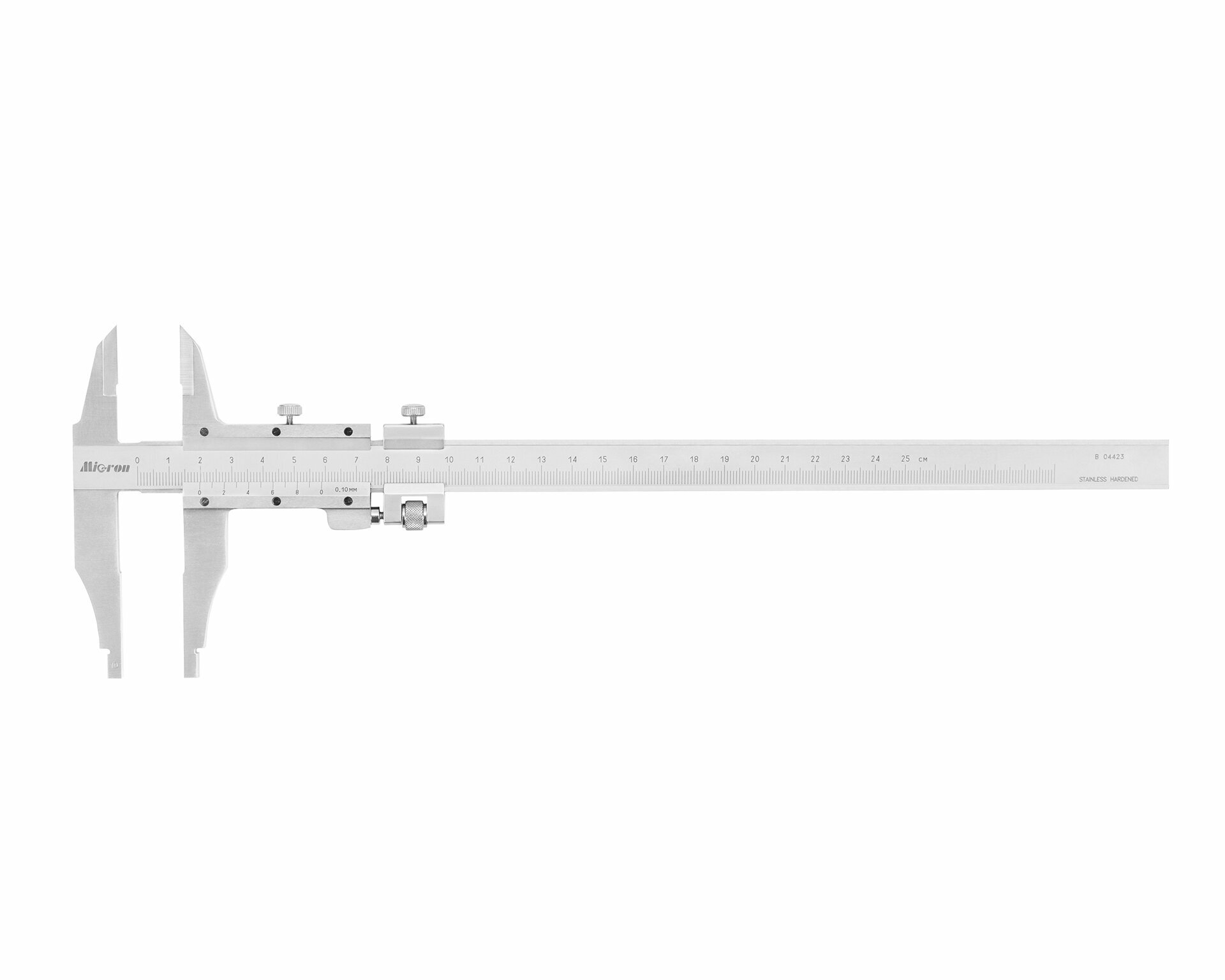 Штангенциркуль Micron ШЦ-2- 250 01 губки 60 мм (ГРСИ № 91149-24)