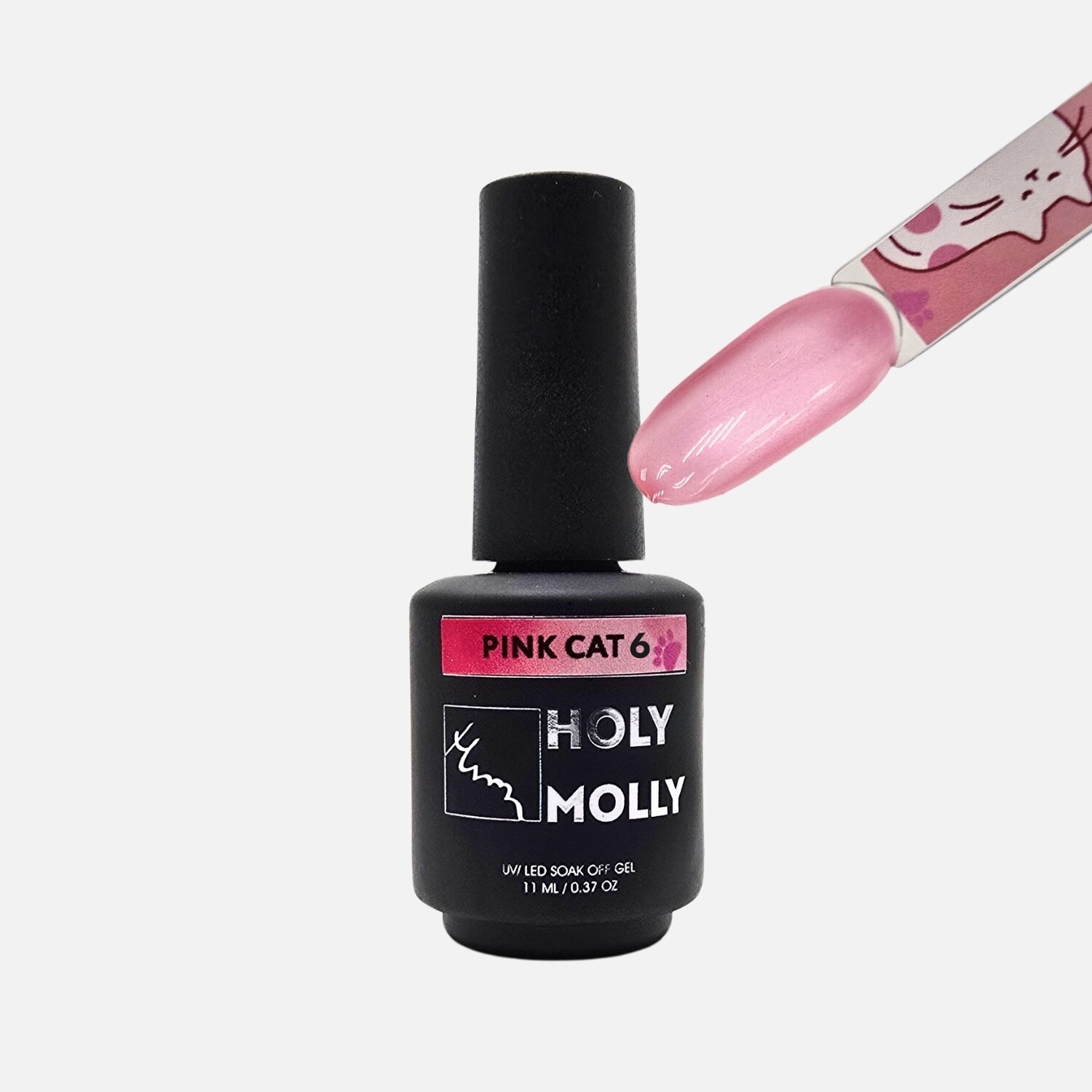 Гель-лак Holy Molly Pink Cat 06 11 мл