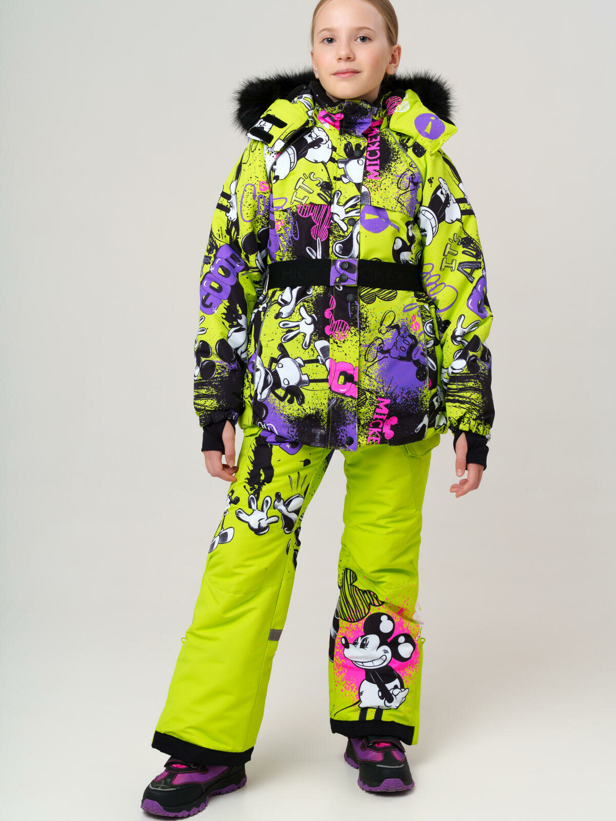 Комплект верхней одежды playToday размер 146  черный