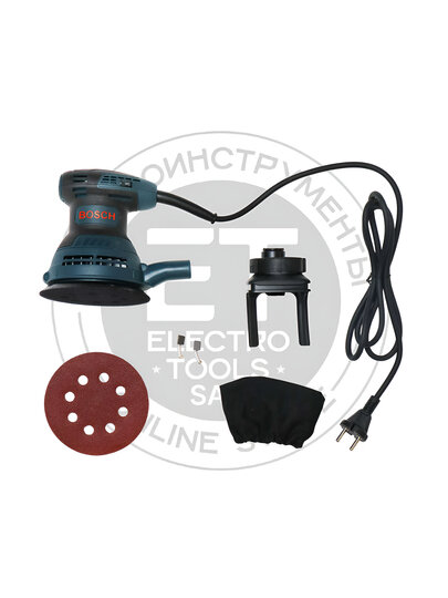 Машина шлифовальная эксцентриковая, питание от сети, регулировка частоты вращения — фото 1