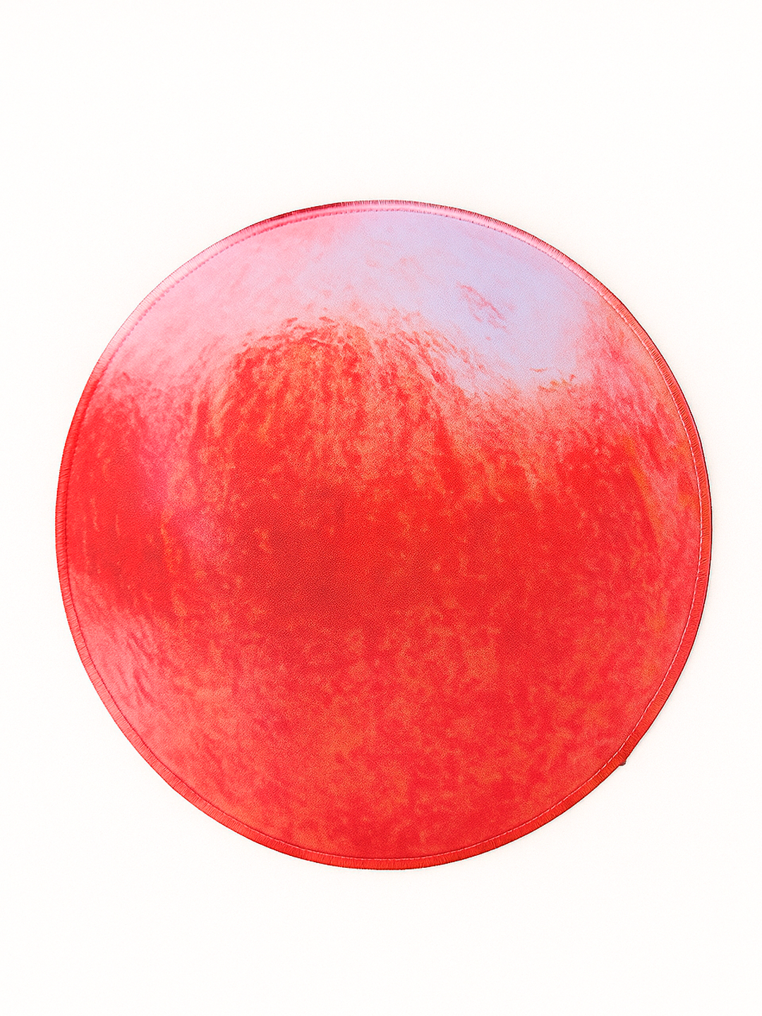 Коврик для мыши "G7", круглый, с принтом фрукт, прошитые края, 25см