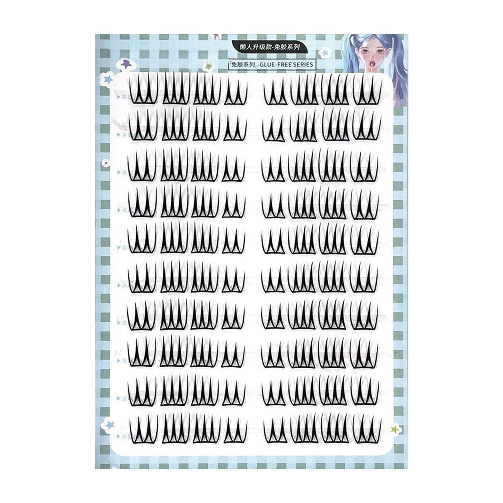 Синтетические ресницы Style 9, C Curl, 9-14 мм