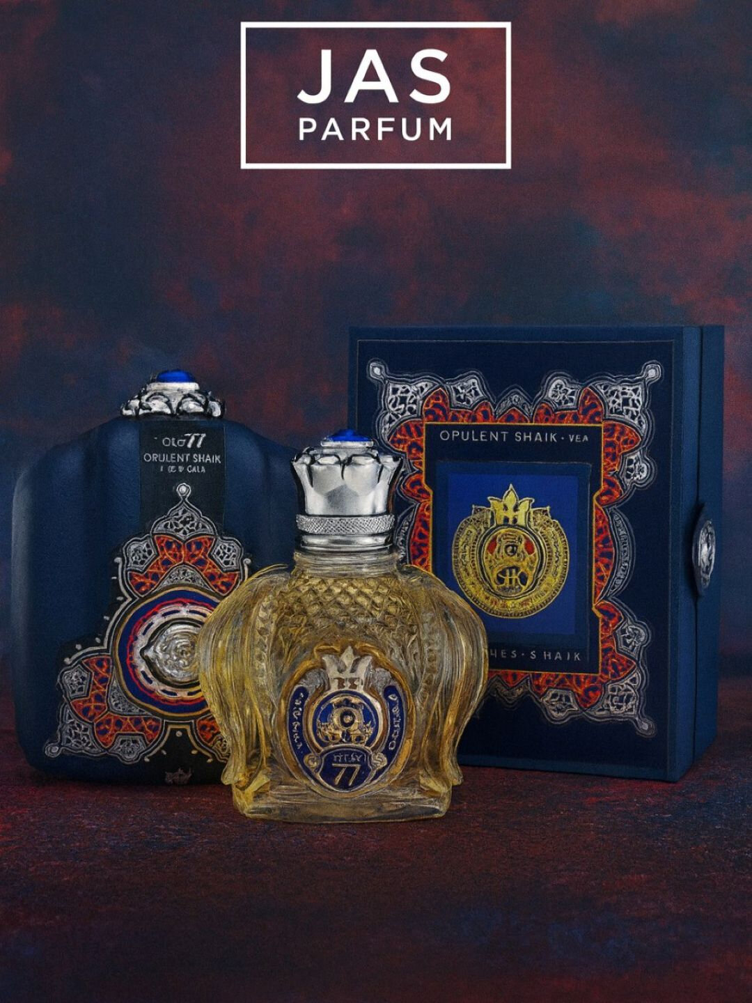 Парфюмерная вода для мужчин, SHAIK Opulent No. 77 for Men (Sapphire)