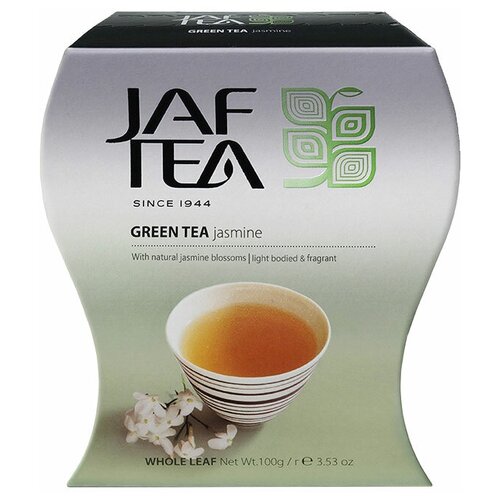 Чай зеленый Jaf Tea Silver collection Jasmine, жасмин, 100 г, 1 пак.