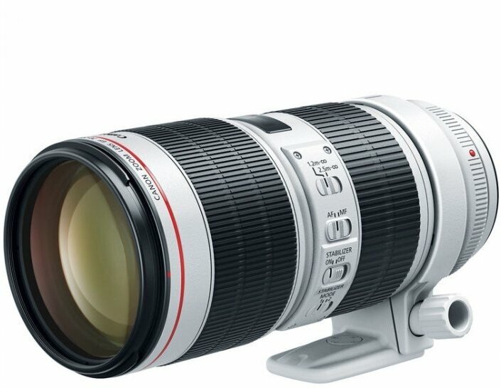 Объектив Canon EF 70-200mm f/2.8L IS III USM, черный/белый