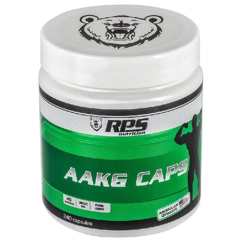 RPS Nutrition AAKG, нейтральный специализированный пищевой продукт для питания спортсменов mychoice nutrition аргинин aakg 200 шт