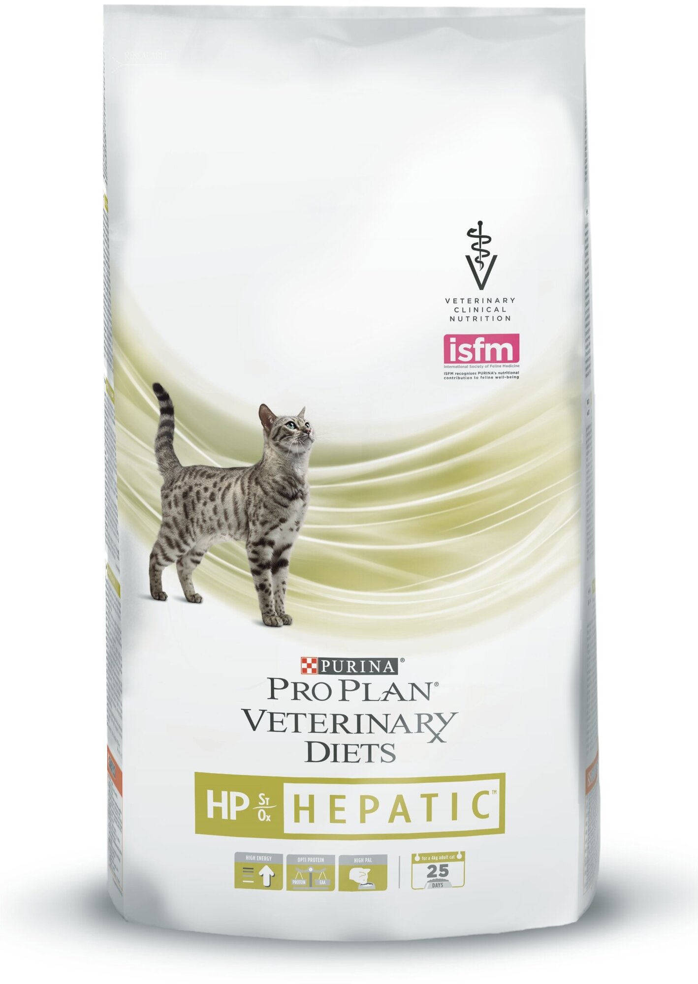 Pro Plan Veterinary Diets HP Hepatic корм для кошек при патологии печени Диетический, 1,5 кг.