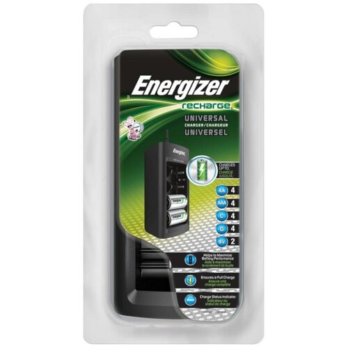 фото Зарядное устройство energizer зу charger universal aa-aaa-c-d-9v e301335800