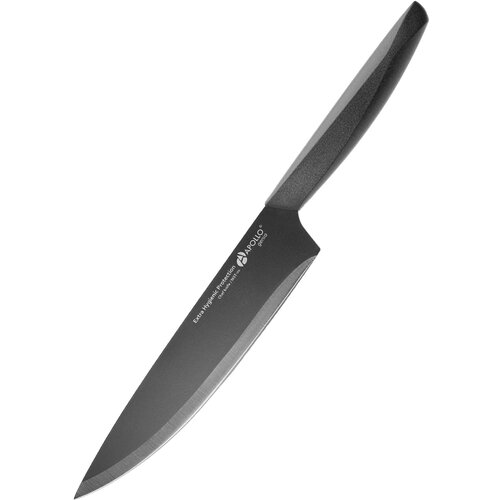 Нож стальной с черным покрытием/кухонный/ поварской/ APOLLO genio 