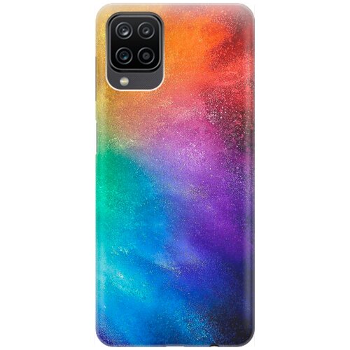 фото Силиконовый чехол на samsung galaxy a12 / m12 / самсунг а12 / м12 с принтом "торжество красок" re:pa
