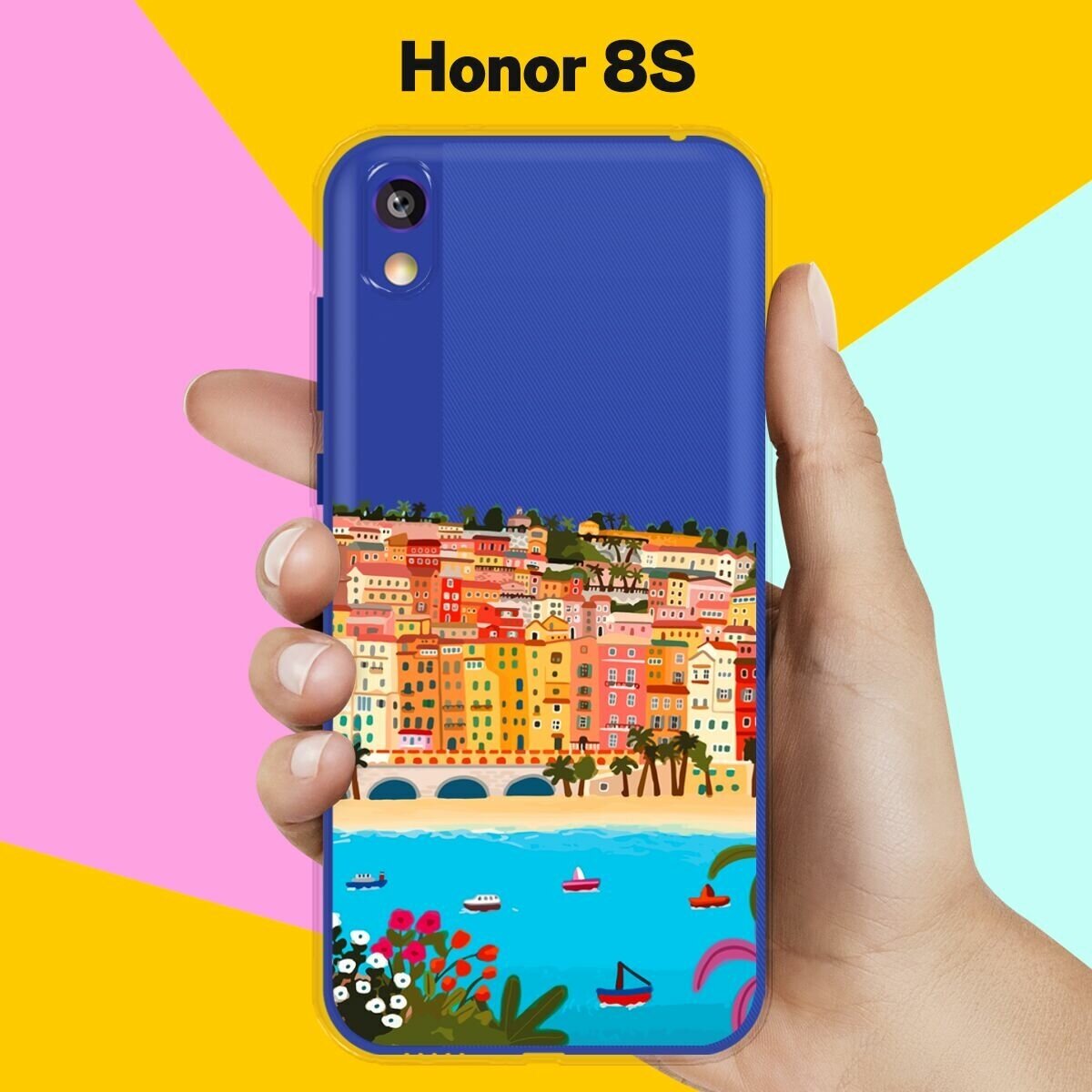 Силиконовый чехол на Honor 8S Пляж / для Хонор 8С