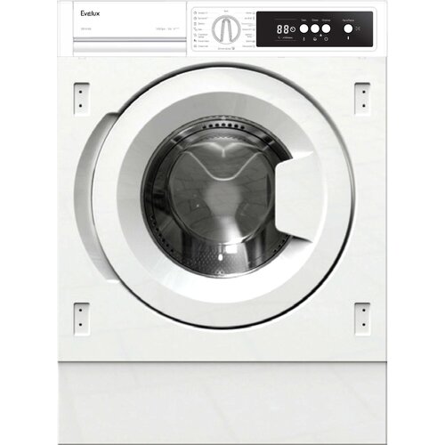 EVELUX Встраиваемая стиральная машина EVELUX встраиваемая 817х597х544 см 8 кг 1400 обмин A 15 программ 5499000₽