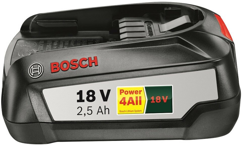 Аккумулятор BOSCH 1600A005B0 Li-Ion 18 В 2.5 А·ч - фотография № 7