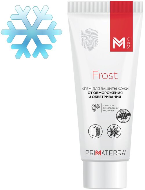 Крем M SOLO FROST для защиты кожи лица и рук от обморожения и обветривания 100мл