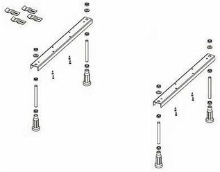 Ножки для ванны Riho Universal POOTSET01U