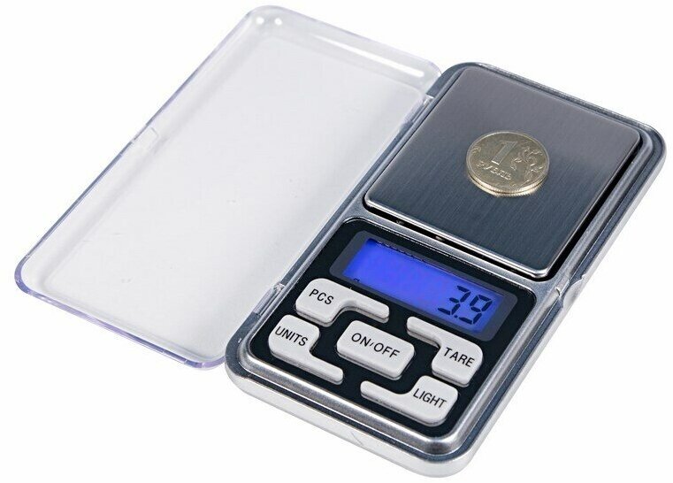 Весы карманные Rexant 72-1001 электронные от 0,01 до 200 граммов