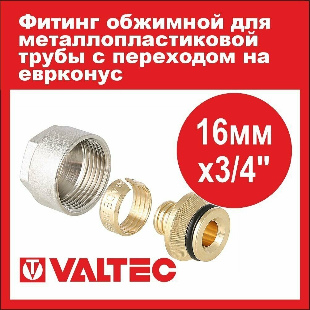 Евроконус для м/п трубы Valtec - фото №12