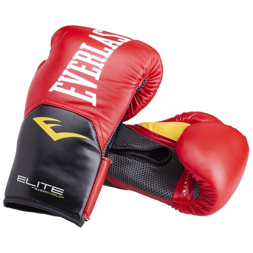 фото Боксерские перчатки everlast elite prostyle красный 16 oz