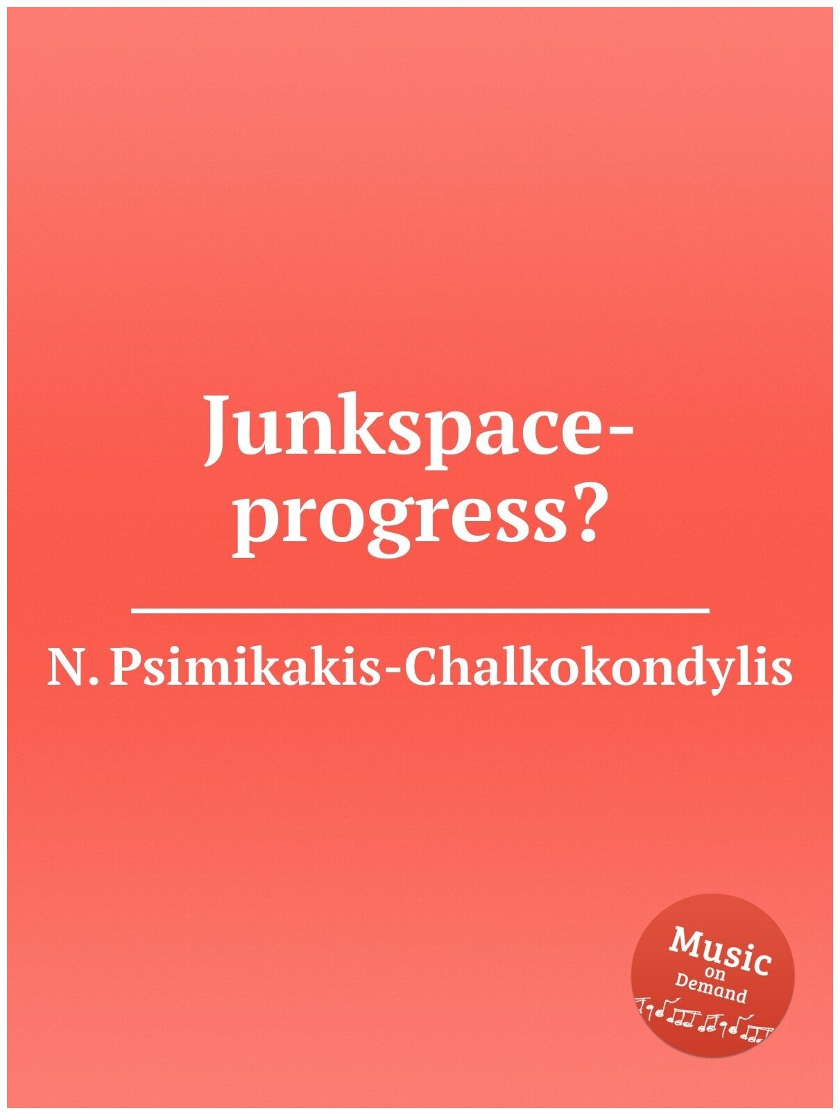 Junkspace-progress?