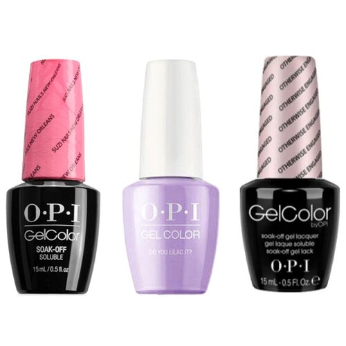 OPI Набор для маникюра Gel Color, 15 мл opi гель лак gelcolor fiji 15 мл suzi without a paddle