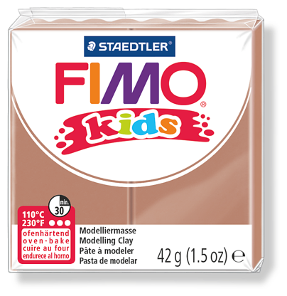 Полимерная глина для детей FIMO kids 71 (светло-коричневый) 42г
