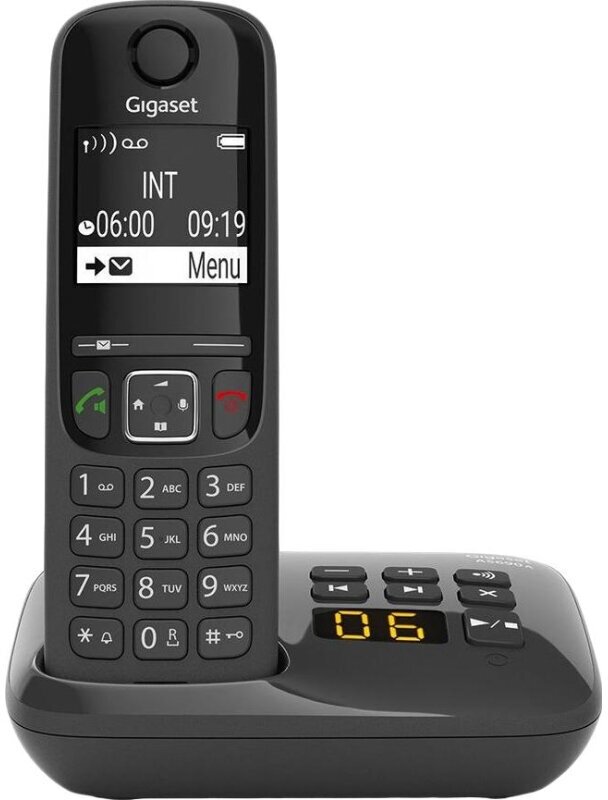 Радиотелефон Dect Gigaset AS690A DUO RUS черный, автооветчик