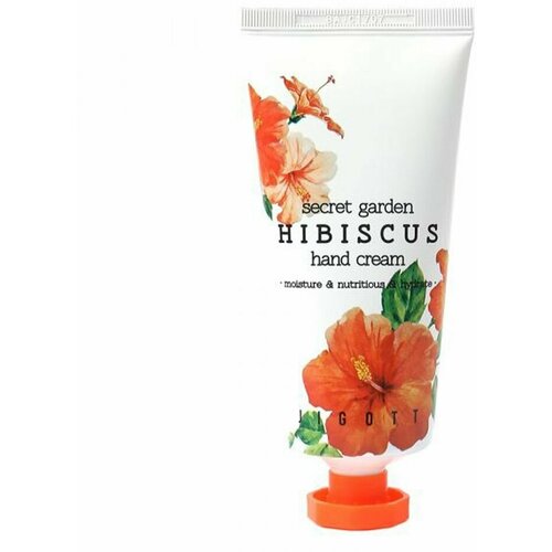 Крем для рук с экстрактом гибискуса secret garden HIBISCUS hand cream