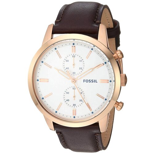 Наручные часы FOSSIL Townsman, золотой, белый