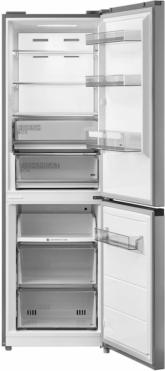 Двухкамерный холодильник Midea MDRB470MGF46O - фотография № 3