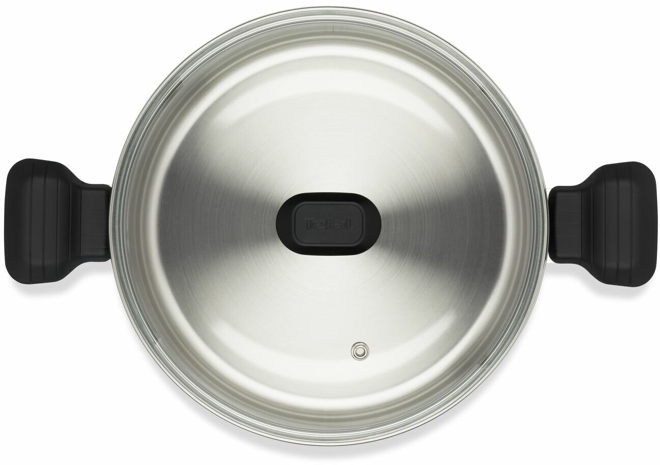 Набор посуды из нержавеющей стали Tefal Comfort Max Set 11шт. (C973SB34)
