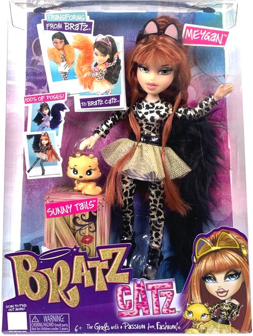 Кукла Братц Мейган из серии Кошки кетц 2012 Bratz Catz Meygan