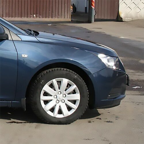 Крыло переднее правое в цвет кузова Chevrolet Cruze Шевроле Круз (2009-) c отв п/п GEU - Waterworld - Синий