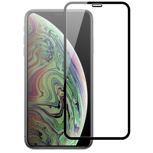 One-XT Защитное стекло One-XT для Apple iPhone XS 3D (черная рамка)