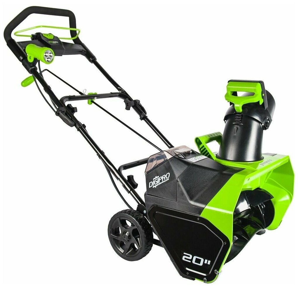 Снегоуборочник GREENWORKS GD40ST 40 V без акк и з/у - фотография № 4