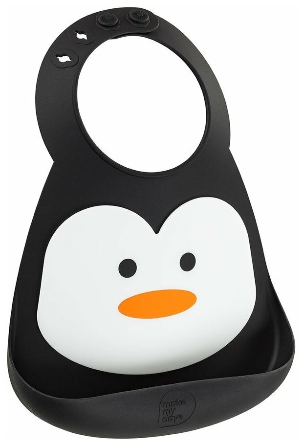  Make my day Baby Bib Penguin