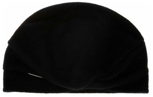 Шапка SEEBERGER арт. 18423-0 BOILED WOOL TURBAN (черный), размер ONE