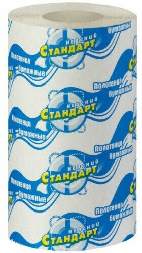 Полотенце бумажное Полотенчики Невский стандарт, 1-слойные, 6 упаковок