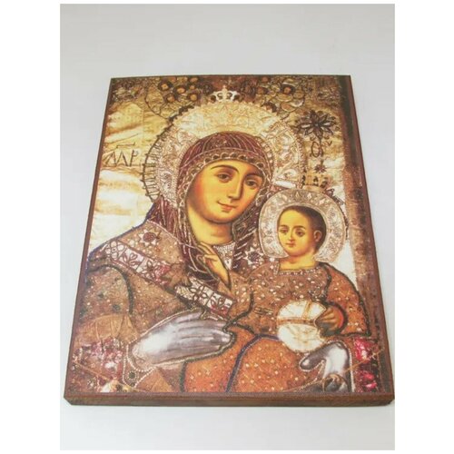 Икона Вифлеемская Божия Матерь, размер 20x25 икона старорусская божия матерь размер 20x25