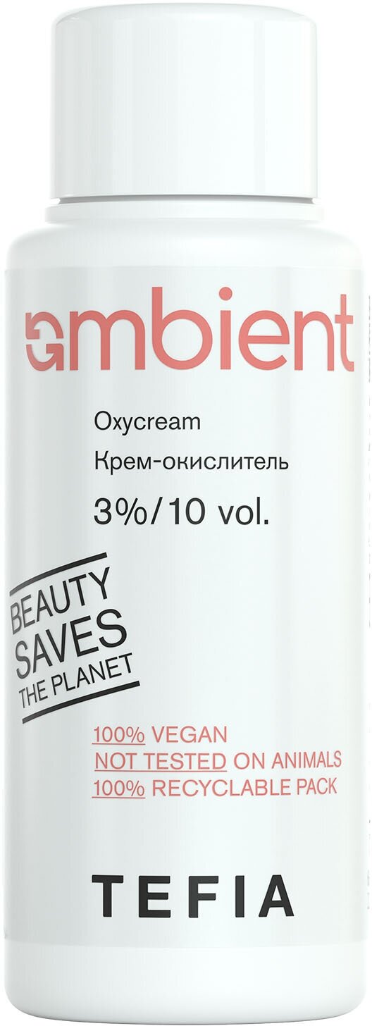 Крем-окислитель TEFIA Oxycream 3% 10 vol, 60 мл