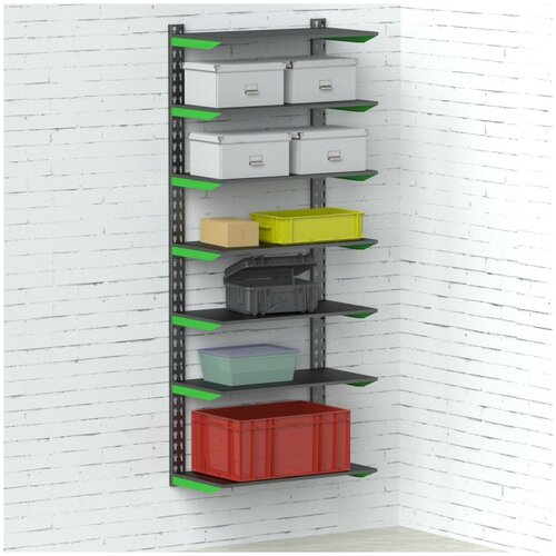 Стеллаж модульный Metalex серии FLY 2000х800х400 (7 полок)