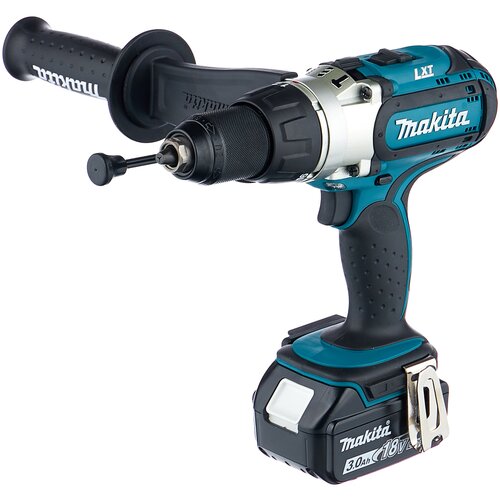 Аккумуляторная ударная дрель-шуруповерт Makita DHP451RFE дрель шуруповерт makita dhp451rfe lxt 18v