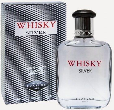 Изображение товара Мужская туалетная вода Evaflor Whisky Silver, 100 мл