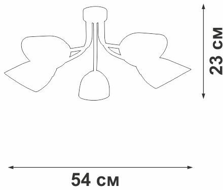 Люстра Vitaluce V3184, E14, 200 Вт, кол-во ламп: 5 шт., цвет: белый - фотография № 4