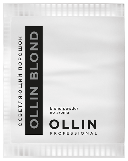 OLLIN Professional Осветляющий порошок Blond Powder No Aroma, 30 мл — купить в интернет-магазине по низкой цене на Яндекс Маркете