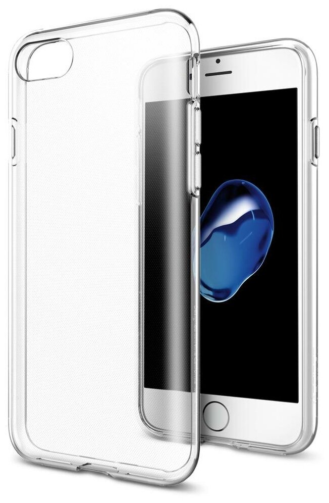 Чехол Spigen Liquid Crystal (042CS20) для Apple iPhone 7, crystal clear