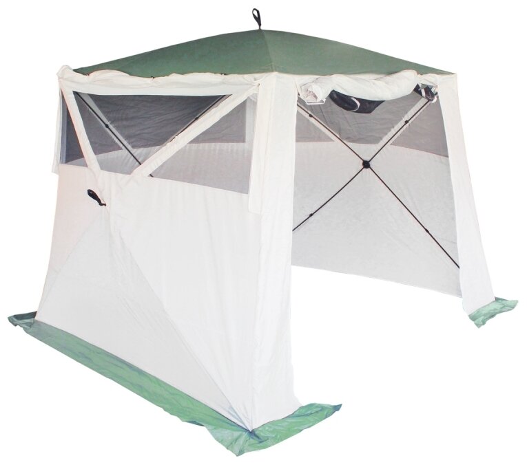 Тент CAMPACK-TENT A-2002W NEW, куб-автомат, с ветро-влагозащитными полотнами