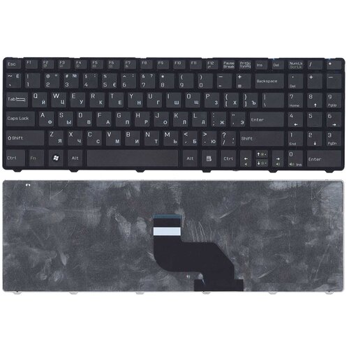 Клавиатура для ноутбука MSI CR640 CX640 черная с рамкой 1354₽