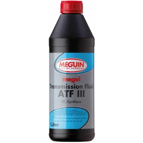 Масло трансмиссионное MEGUIN Fluid ATF III 1л